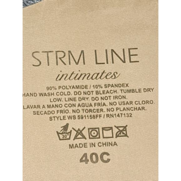 Womens STRM LINE intimates Beige Bra size 40C - Picture 4 of 6